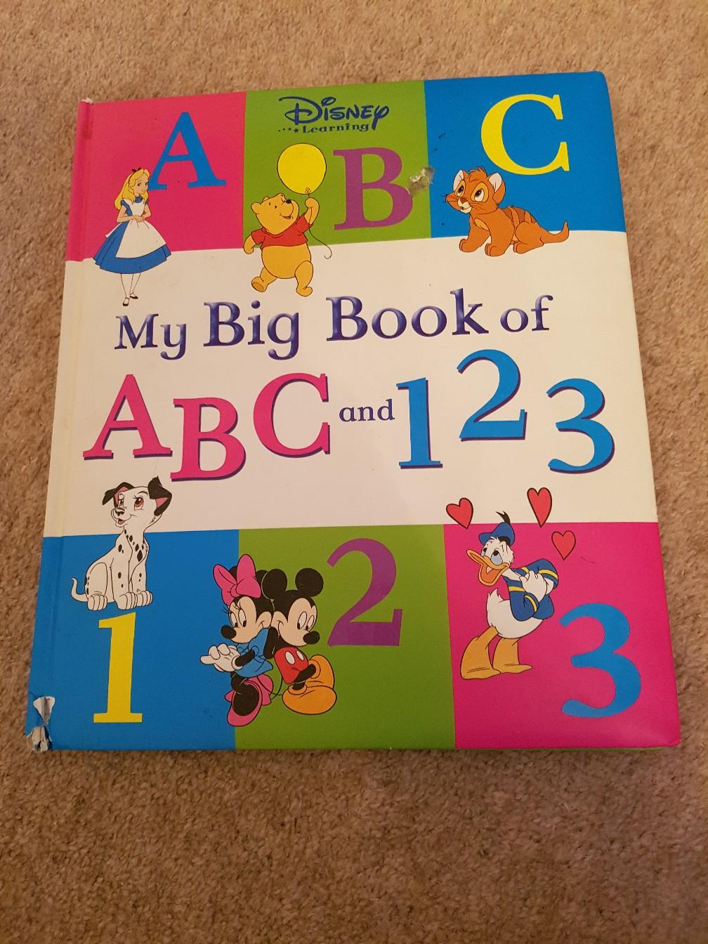 Disney ABC123 Book in B77 Tamworth for £1.00 for sale