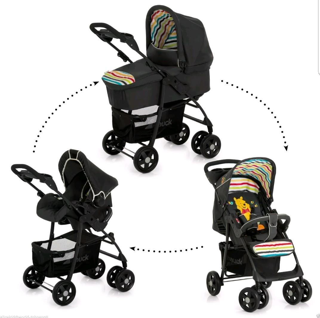 WInnie the pooh travel system (Hauck) in ST3 Meir for £50.00 for sale