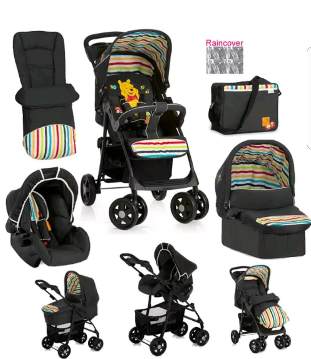 WInnie the pooh travel system (Hauck) in ST3 Meir for £50.00 for sale