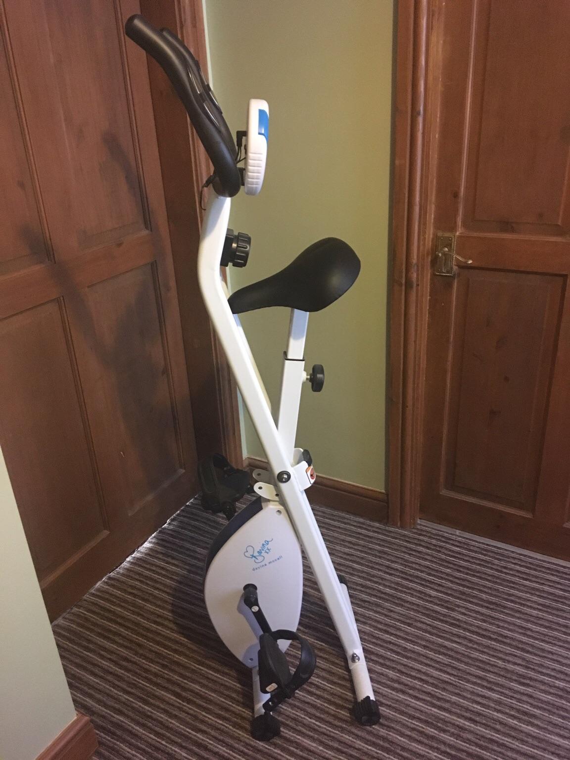 Davina McCall folding exercise bike in Wakefield for £35.00