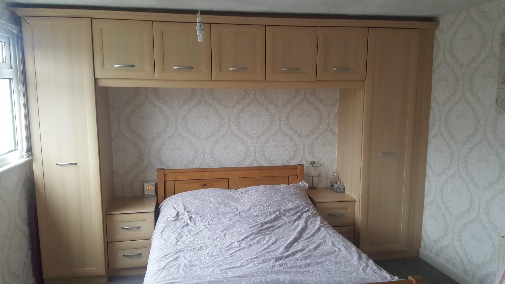Fitted Wardrobes, over bed unit and drawers in Rochdale for £250.00 for