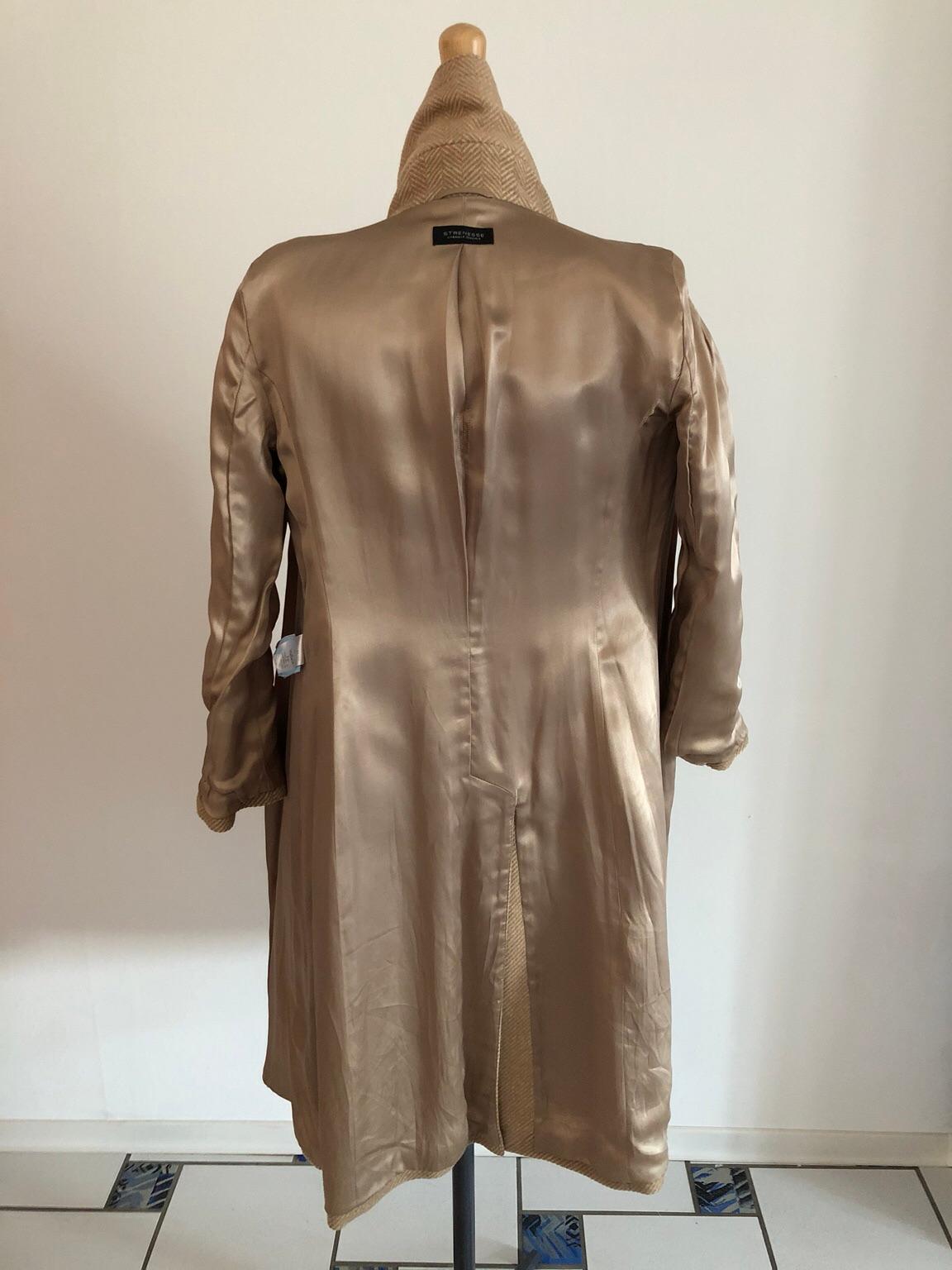 Strenesse Kamelhaar Mantel Beige S 36 Damen in 85386 Eching für 230,00