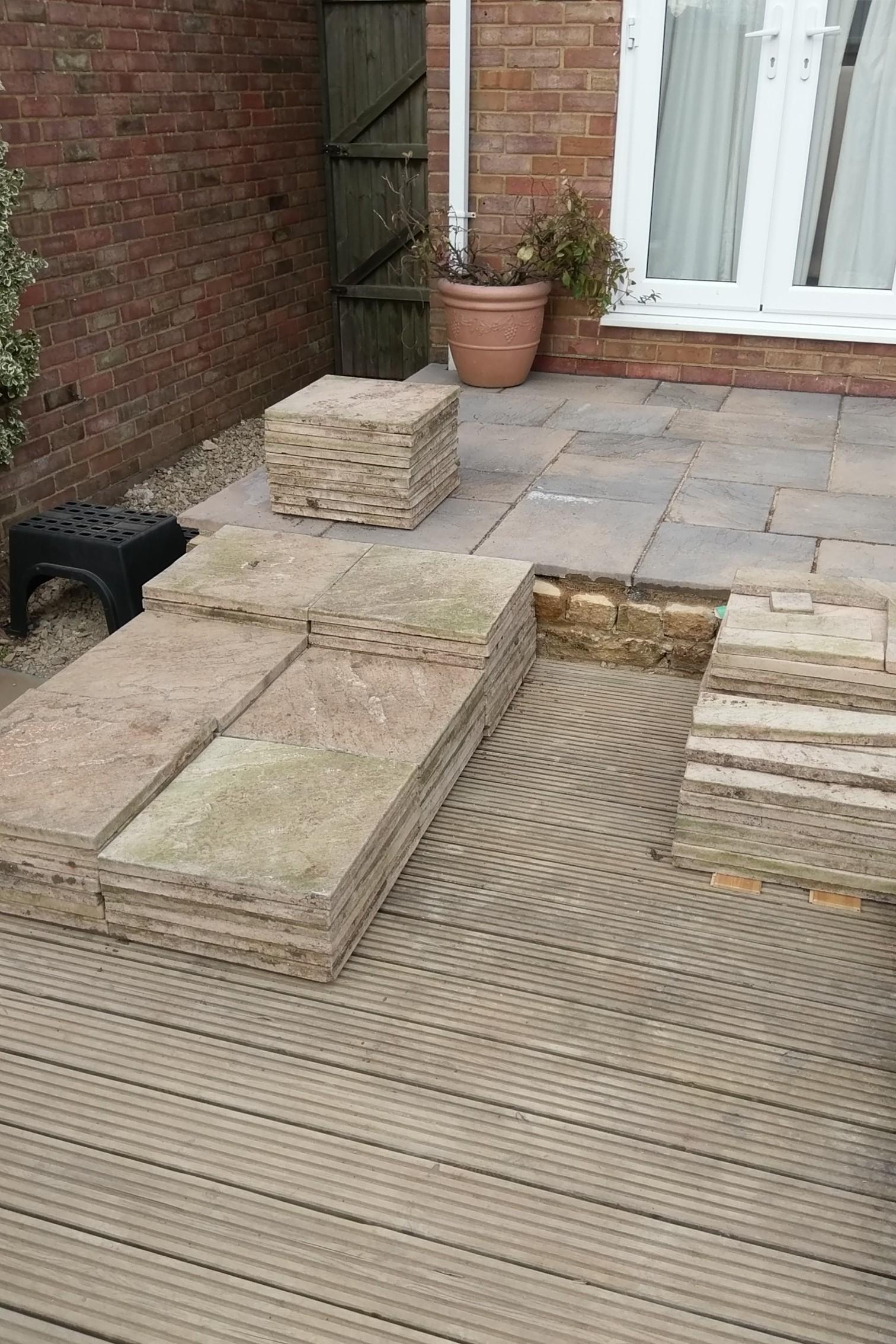 Patio slabs in SN12 Melksham Without for Â£45.00 for sale Shpock