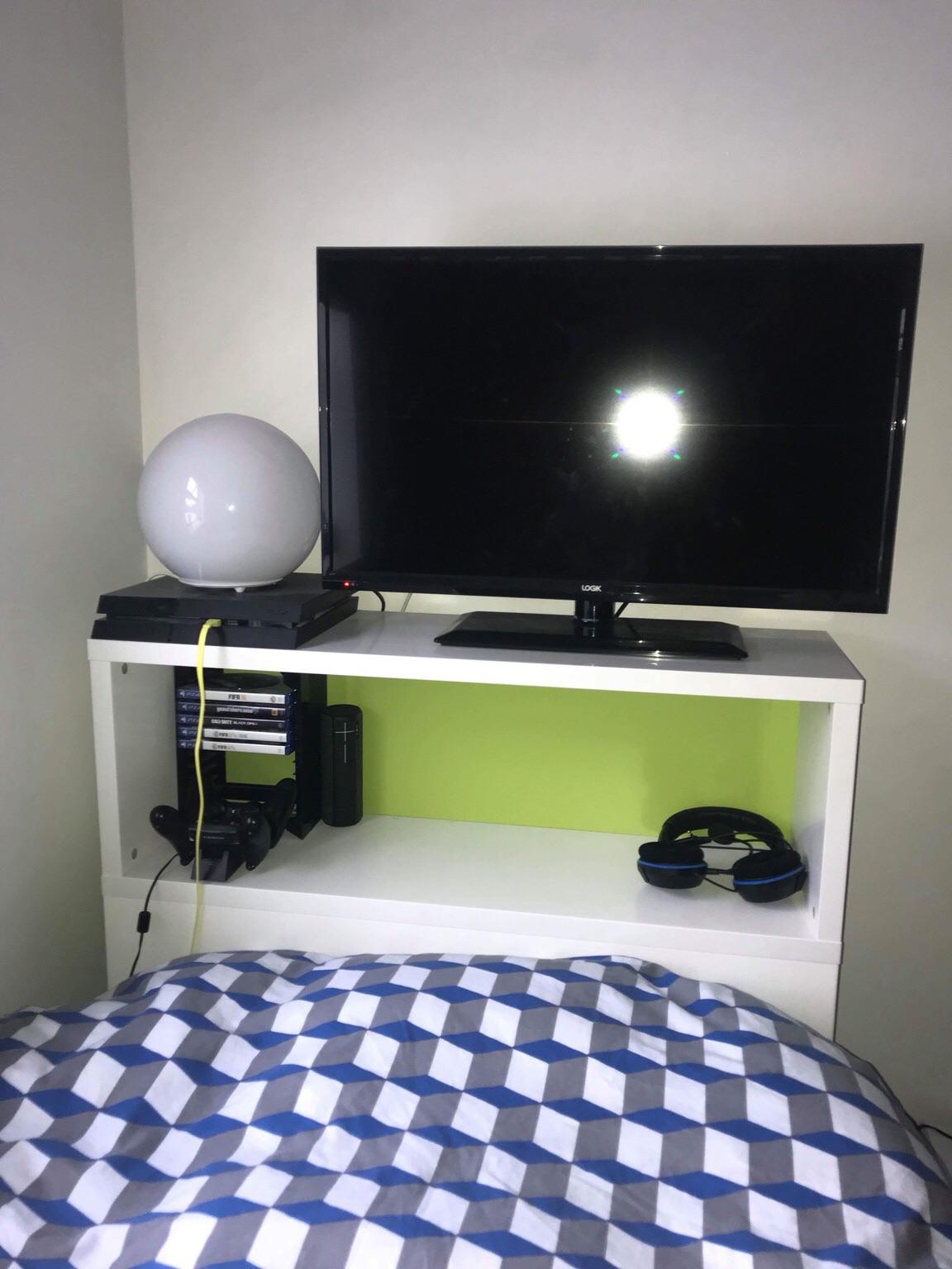 Ikea Single Bed / TV unit / Kallax unit in Leeds for £125.00 for sale