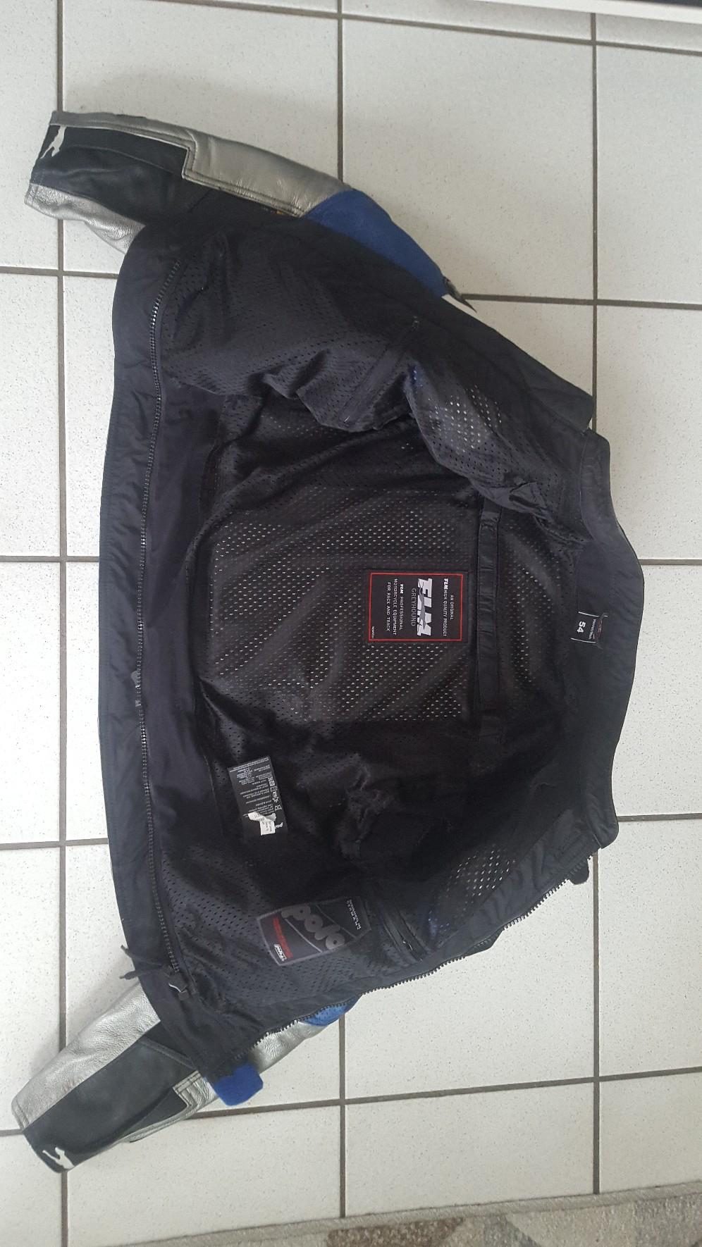 FLM Lederkombi Zweiteilig Blau Gr. 54 56 in 69469 Weinheim for €199.00