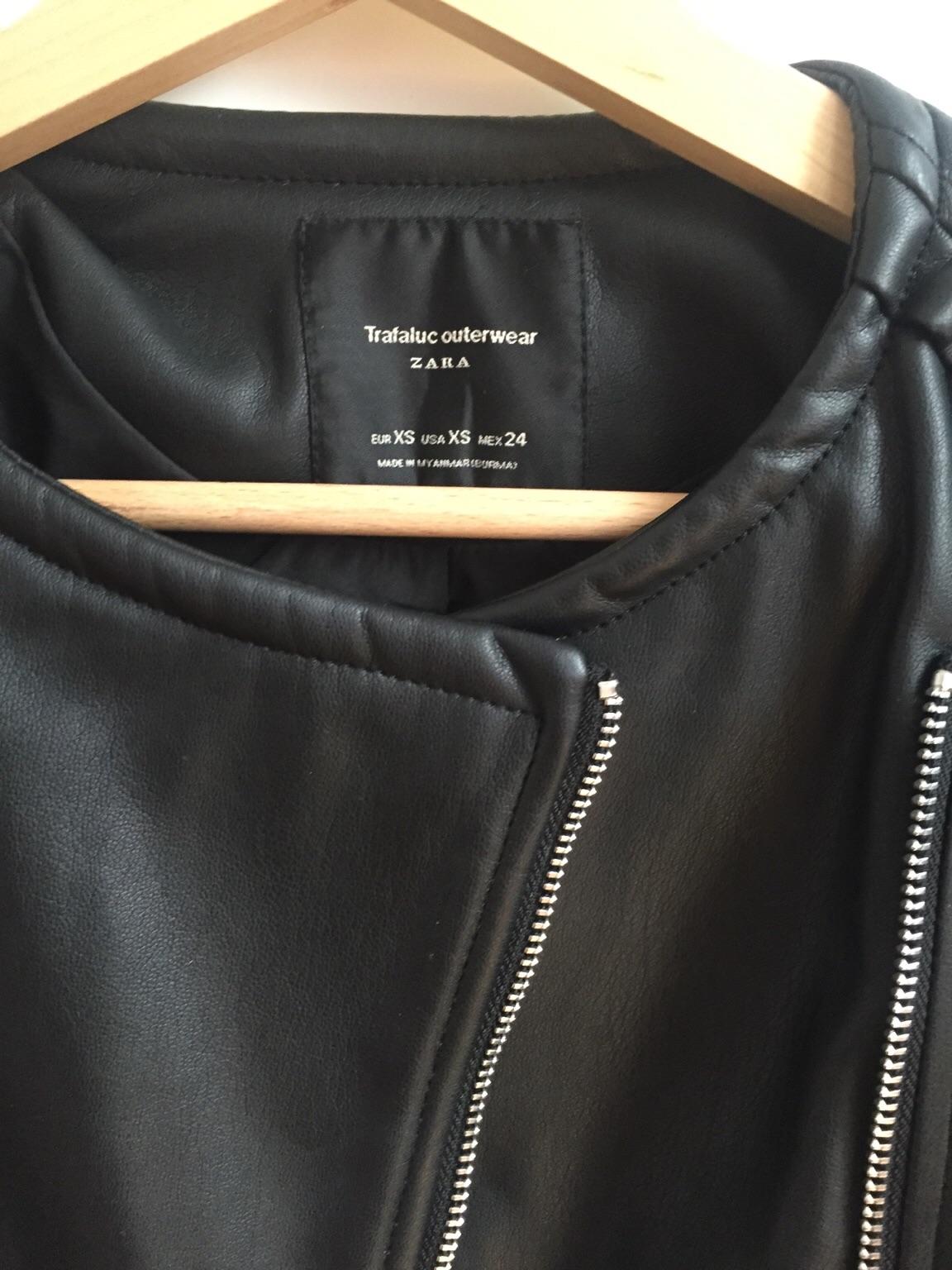 Chiodo pelle Zara, xs in 20123 Milano für 17,00 € zum