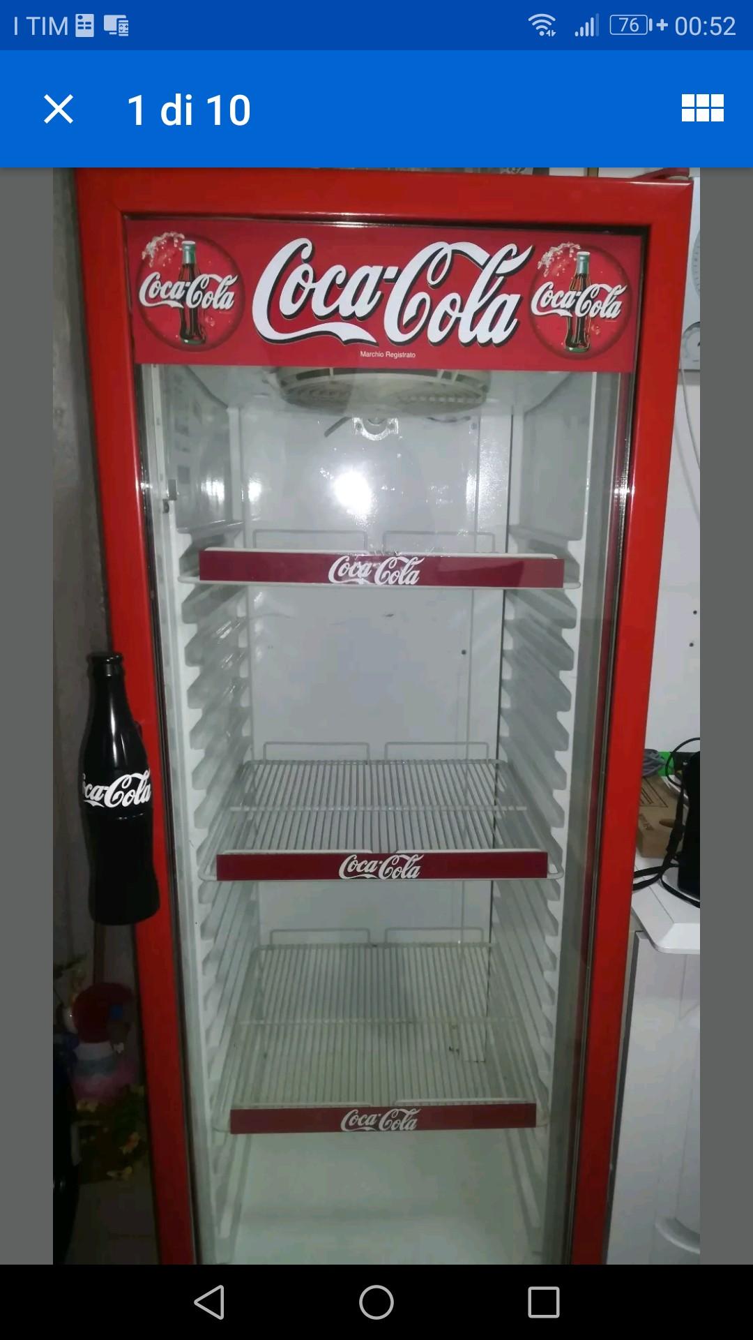 Frigo colonna coca cola vetrina bar in 80041 Boscoreale for €400.00 for
