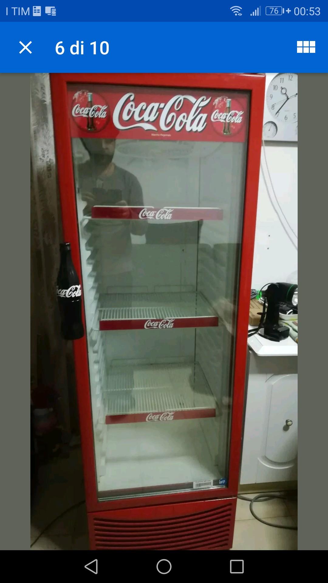 Frigo colonna coca cola vetrina bar in 80041 Boscoreale for €400.00 for