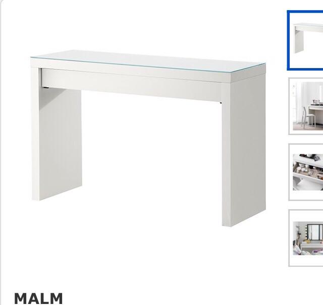 Malm Skrivbord Svart Malm Skrivbord Svart —