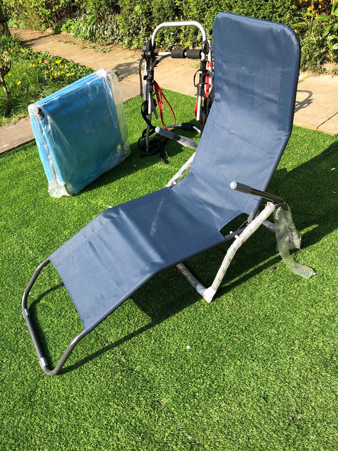 New Tesco RECLINER SUN LOUNGER FOLDING in NN8 Wellingborough for £25.00