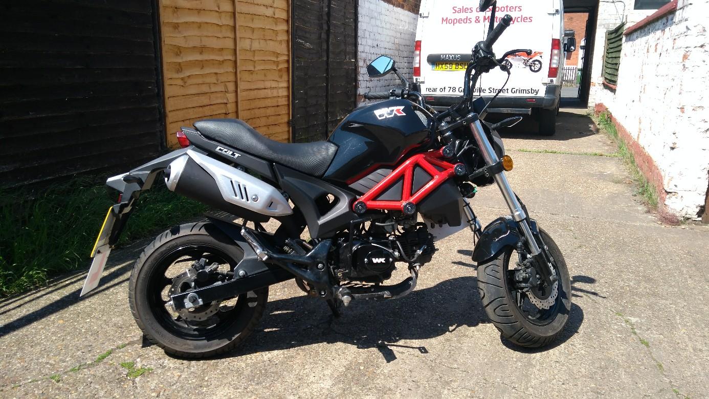 Wk colt 50cc geared bike only 500 miles in DN34 Bradley for £895.00 for
