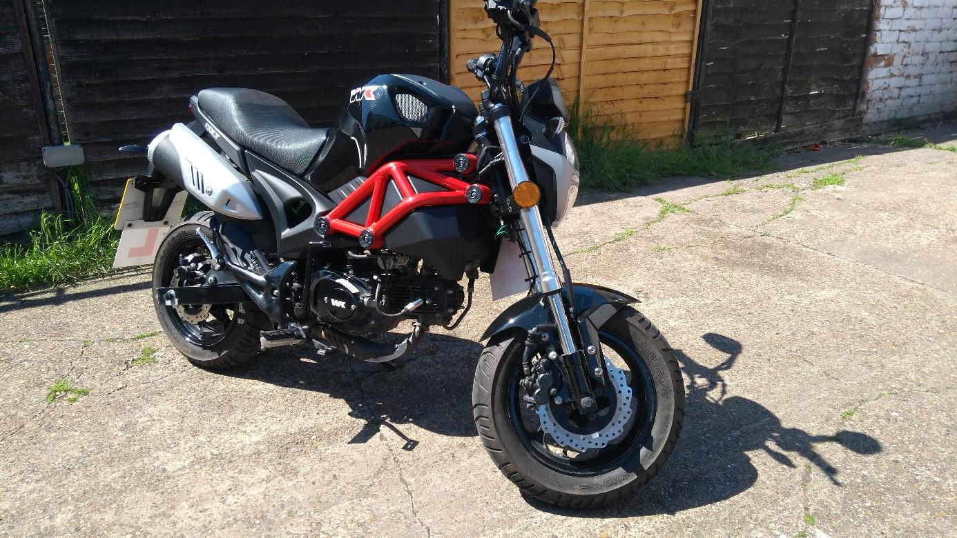Wk colt 50cc geared bike only 500 miles in DN34 Bradley for £895.00 for