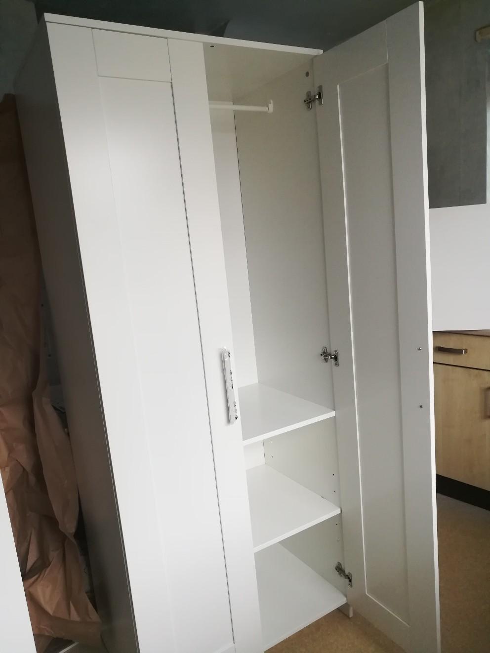Ikea BRIMNES wardrobe with 2 doors(white) in BD4 Bradford
