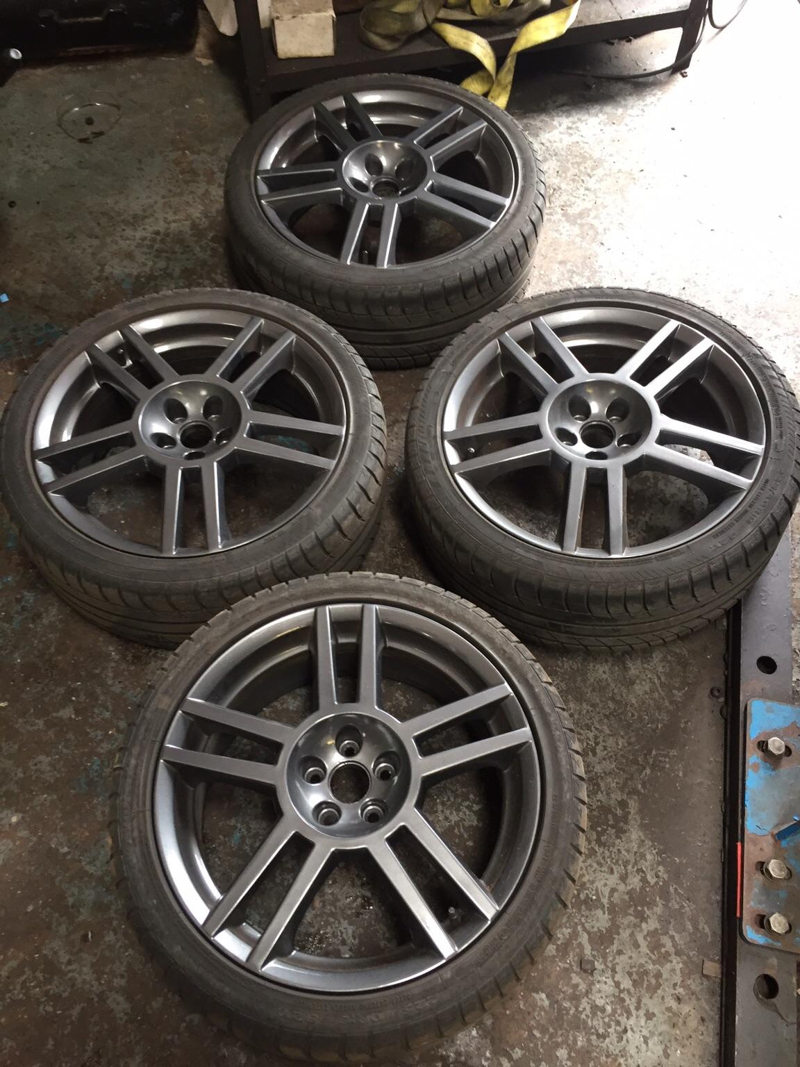 Seat Leon cupra r 5x100 5 18" alloy wheels in B80Avon for £400.00 for