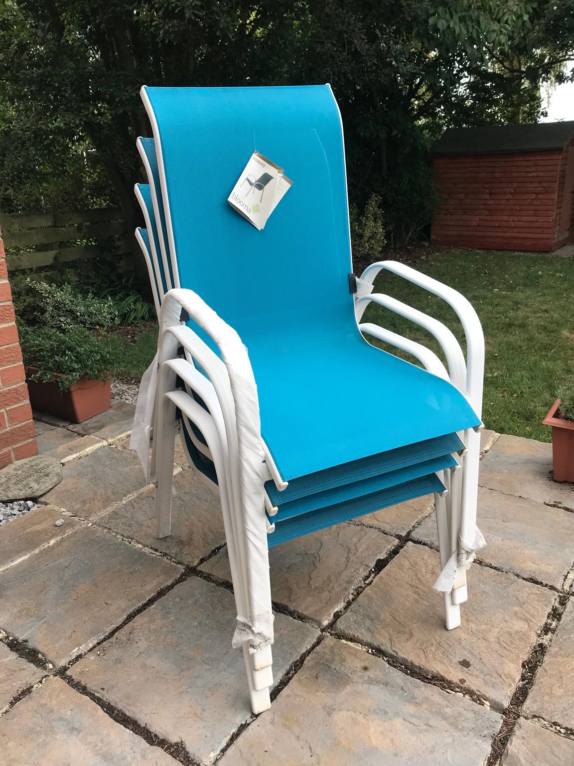 Blue Blooma Janeiro Waterproof Garden Chairs in LS28 Leeds for £40.00