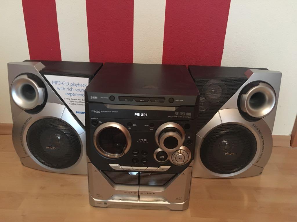 Philips Stereoanlage FW M35 HifiMiniSystem in 7410 Gemeinde Neustift