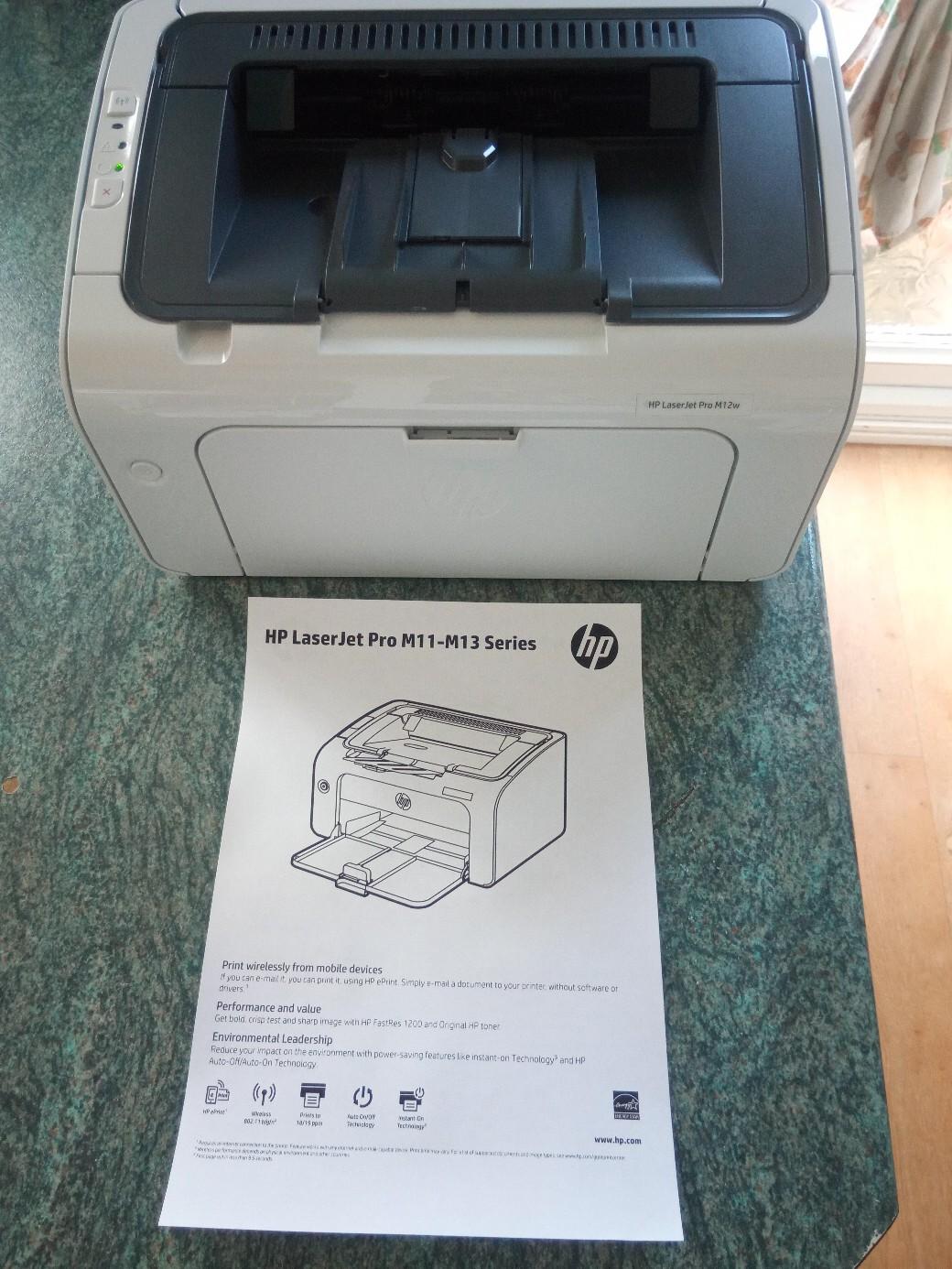 Hp Lazer Jet Pro M12W Driver : Hp Laserjet Pro M12w Wireless Laser Printer In Da2 Dartford For 45 00 For Sale Shpock