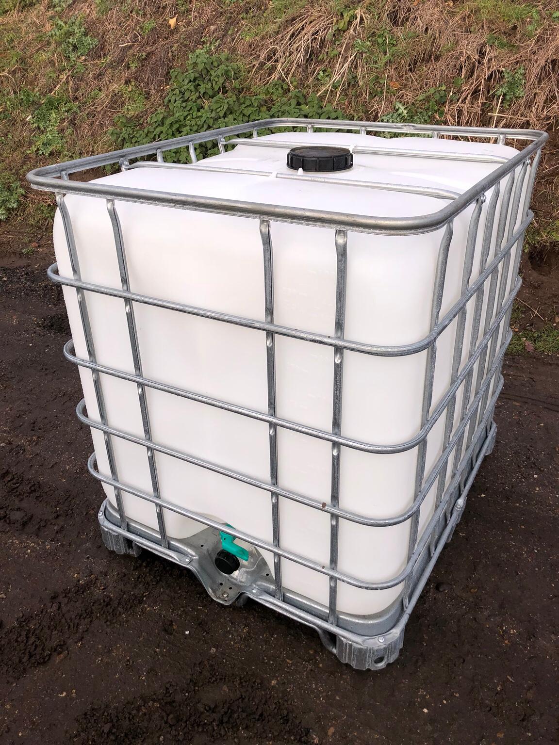 IBC 1000 Litre Water Tank Butt Ultra Clean in CO4 Colchester for £45.00