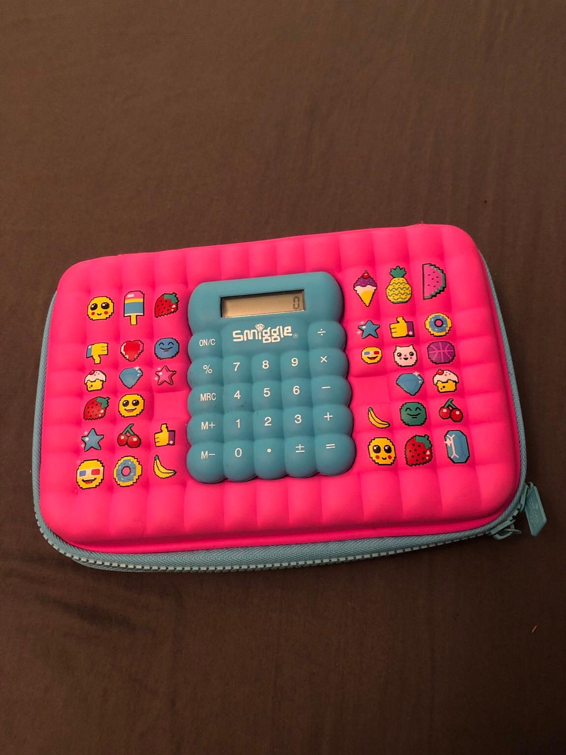 Smiggle pencilcase/calculator in South Staffordshire for £2.00 for sale