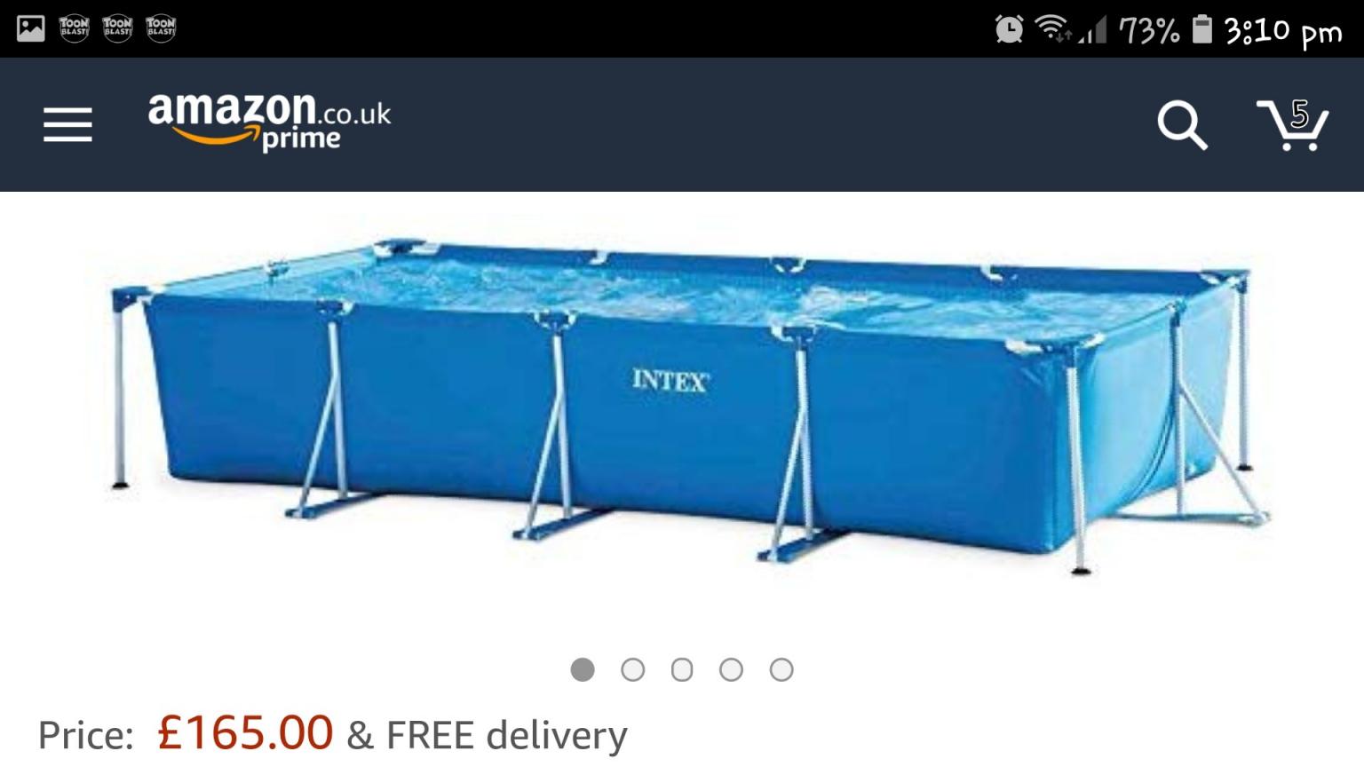 Intex Pool Storage Container Dandk Organizer