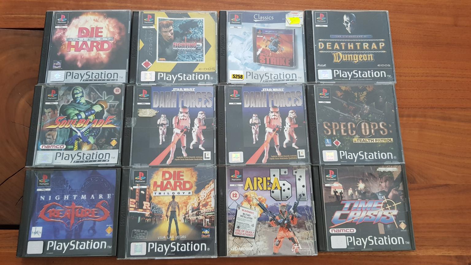 12 seltene PS1 Spiele Playstation one in 74906 Bad Rappenau für € 75,00