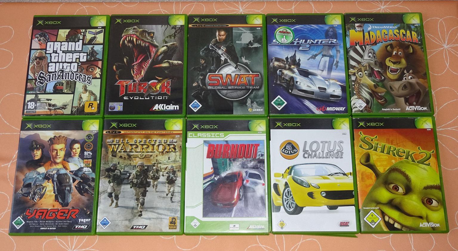 XBOX Classic Spiele in 9500 Villach for €5.00 for sale