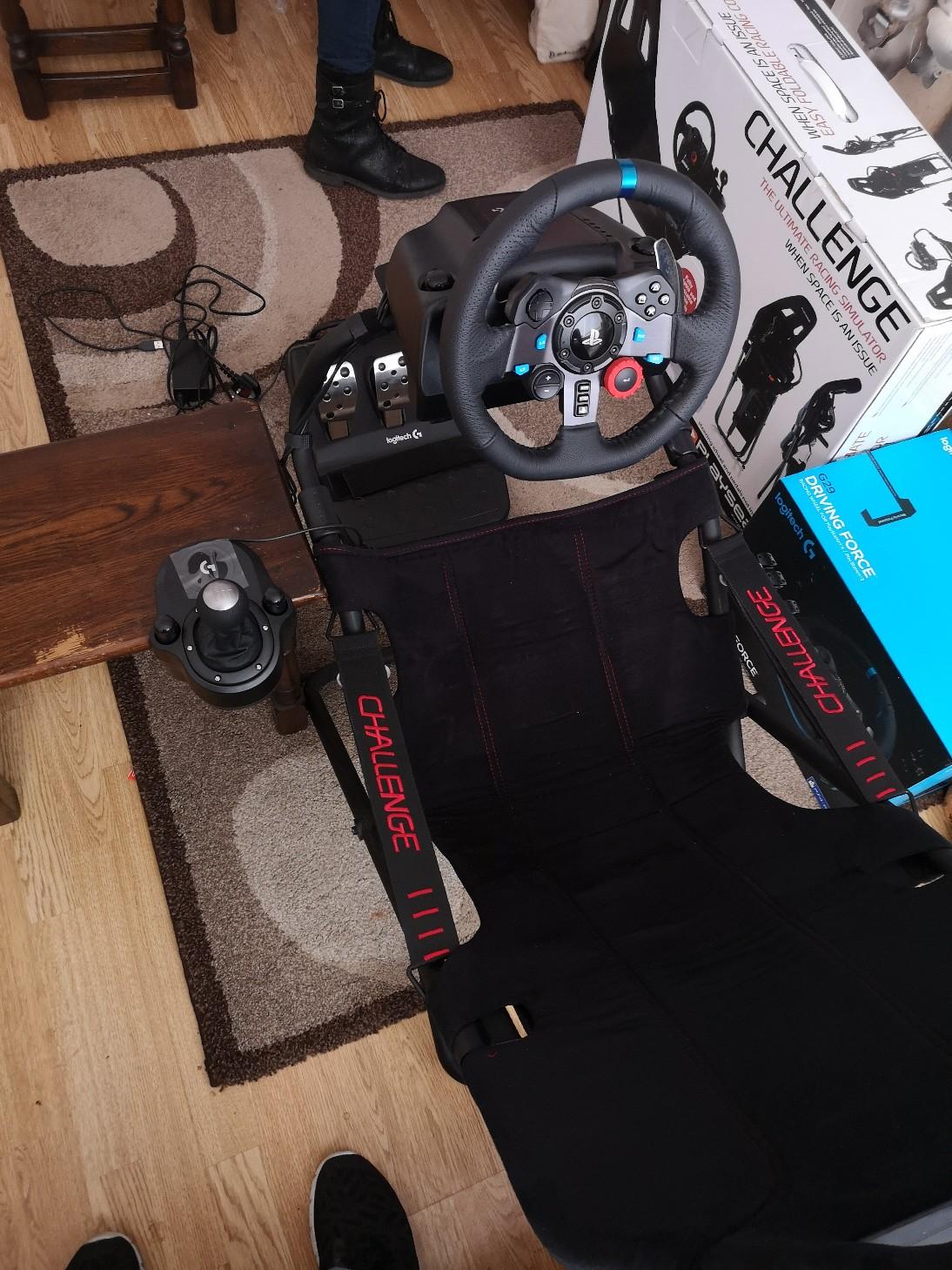 Logitech G29 PS4 Pc Wheel Playseat Challenge in DY1 Dudley for £280.00