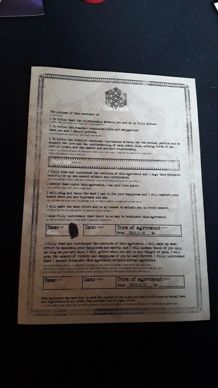 VIXX Ravi Chained Up Contract in 21640 Horneburg for €6.00 for sale