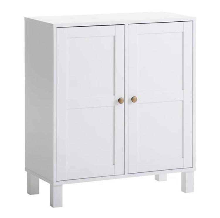 Skals Vitrinskåp Skåp SKALS 2 dörrar vit in 223 50 Lund for SEK 250.00 for sale Shpock