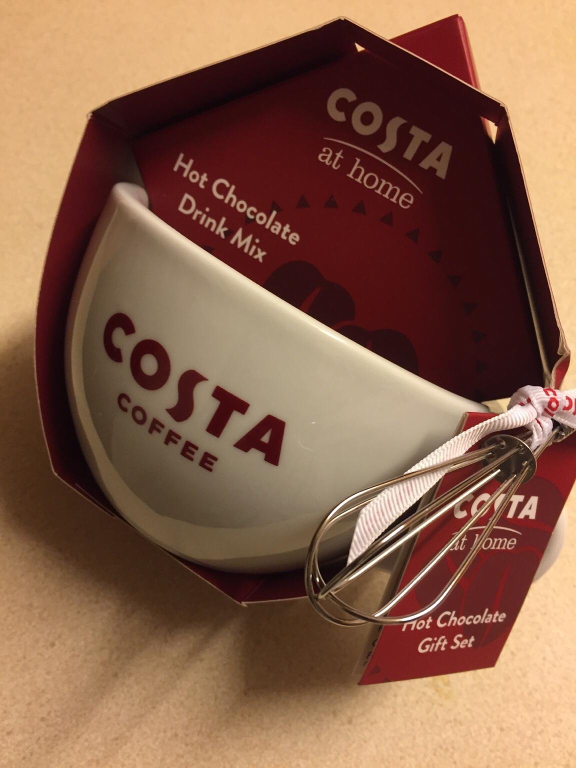 New Costa Coffee mug and hot choc gift set £5 in WS2 Walsall for £5.00