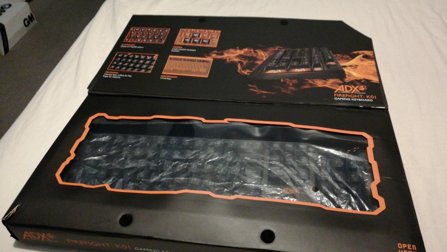 ADX Firefight KOI gaming keyboard in CR3 Tandridge for £15.00 for sale