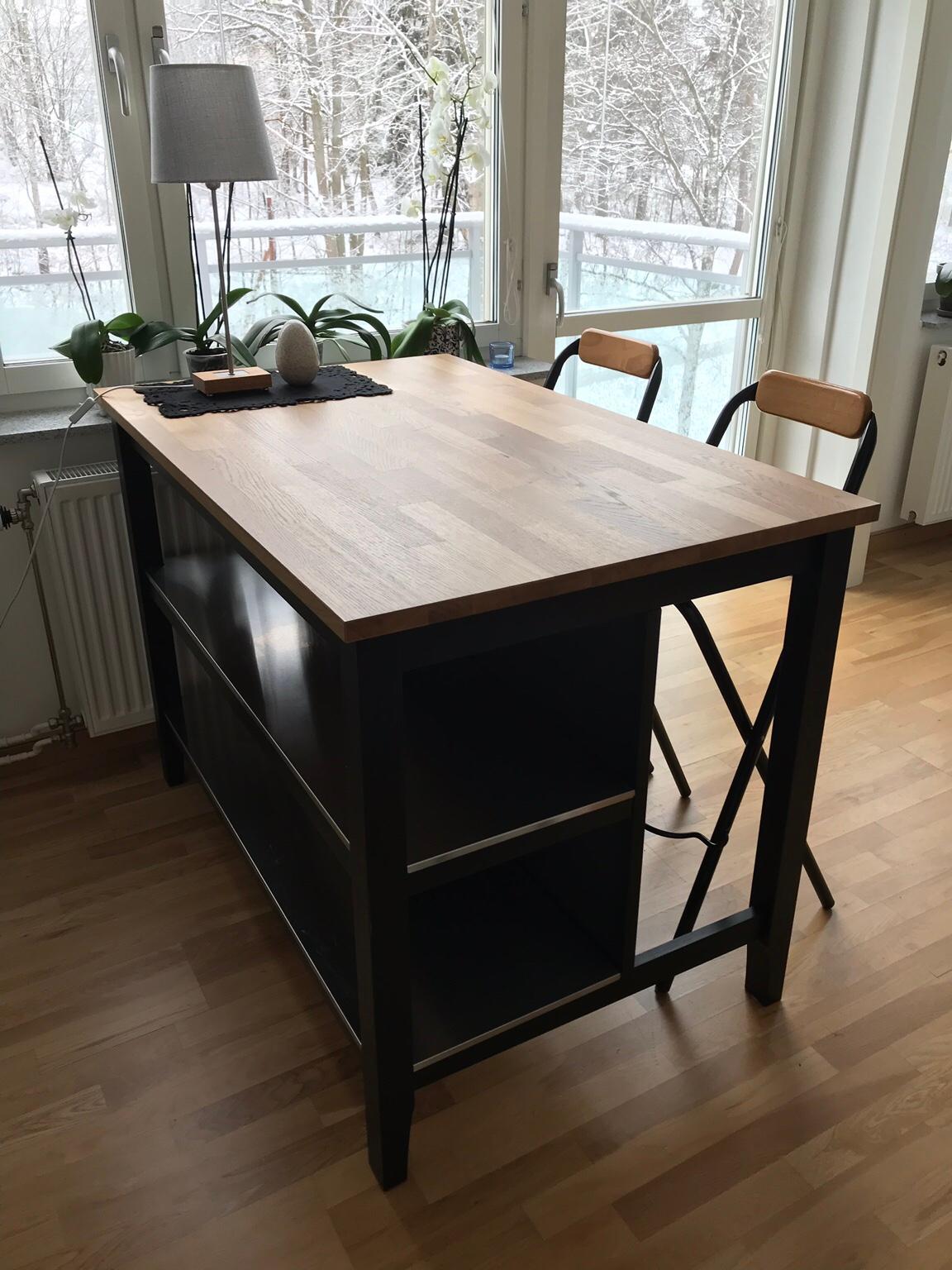 Mobil Köksö Ikea Stenstorp IKEA köksö svart in 12432 Stockholm for SEK 1,100.00 for sale