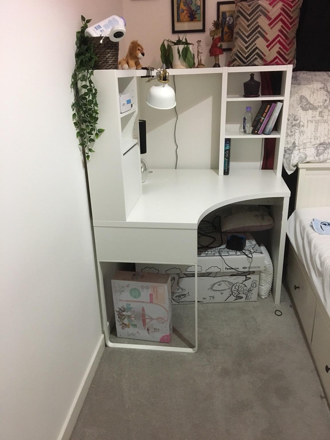 Ikea MICKE Corner Workstation Desk in EH4 Edinburgh for £