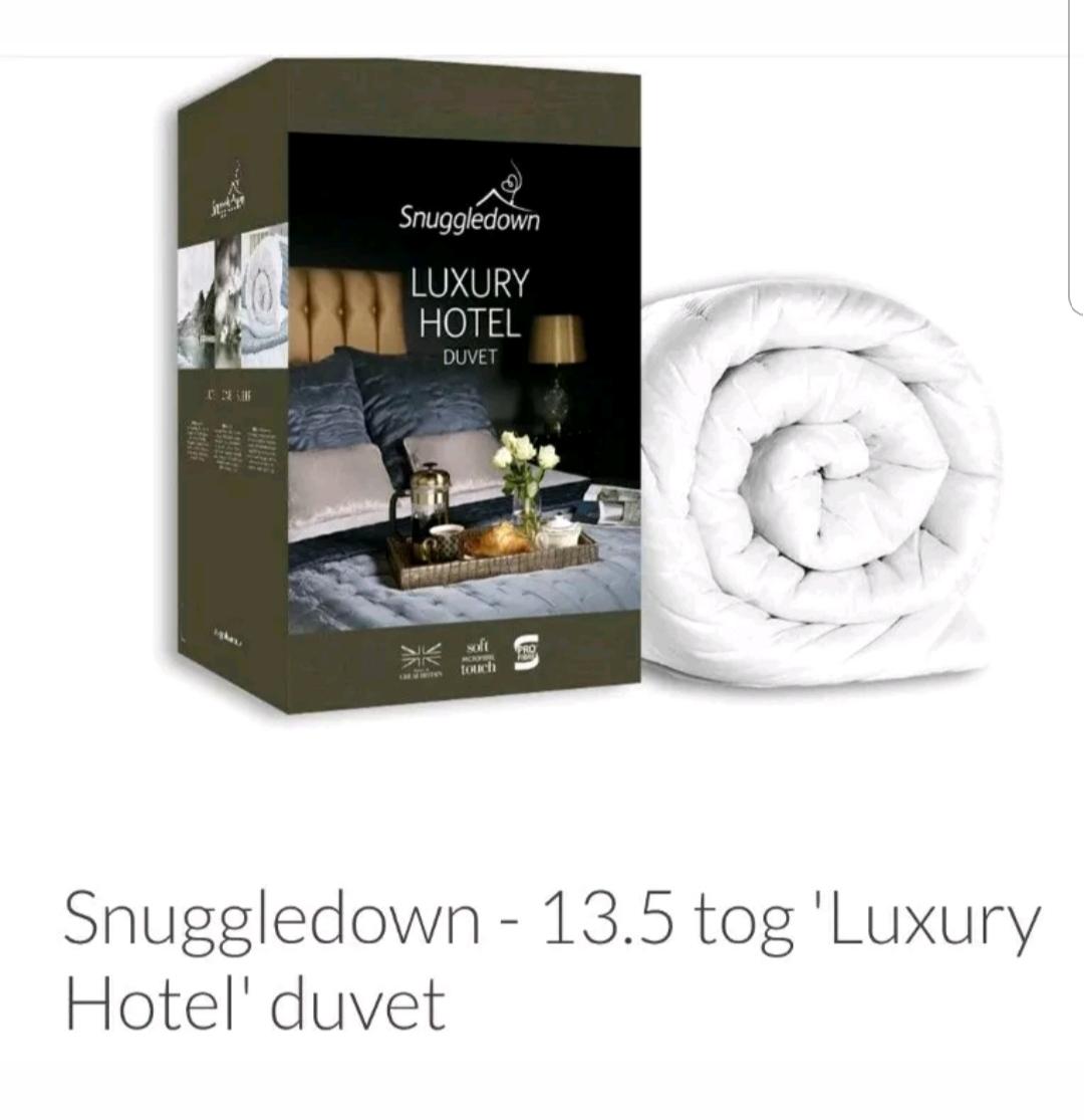 Snuggledown 13.5 Tog 'Luxury Hotel' Duvet in B11 Birmingham for £30.00