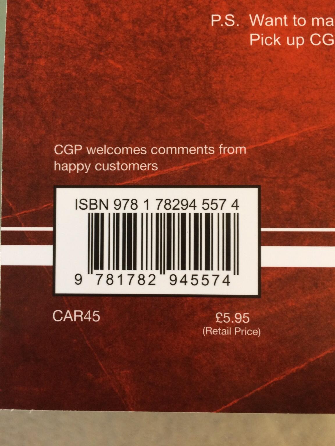 GCSE AQA 91 Chemistry CGP Guide and Notes in CO3 Colchester for £3.00