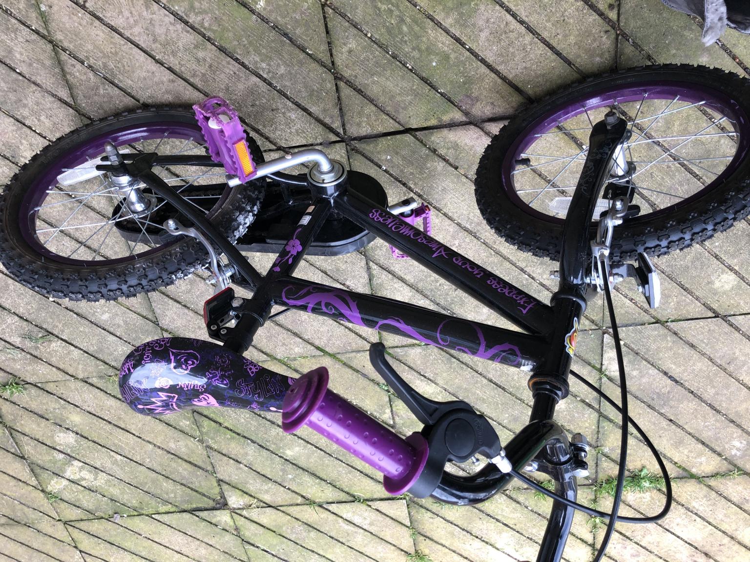 Girls Disney Descendants Bike 16” in WR9 Wychavon for £30.00 for sale