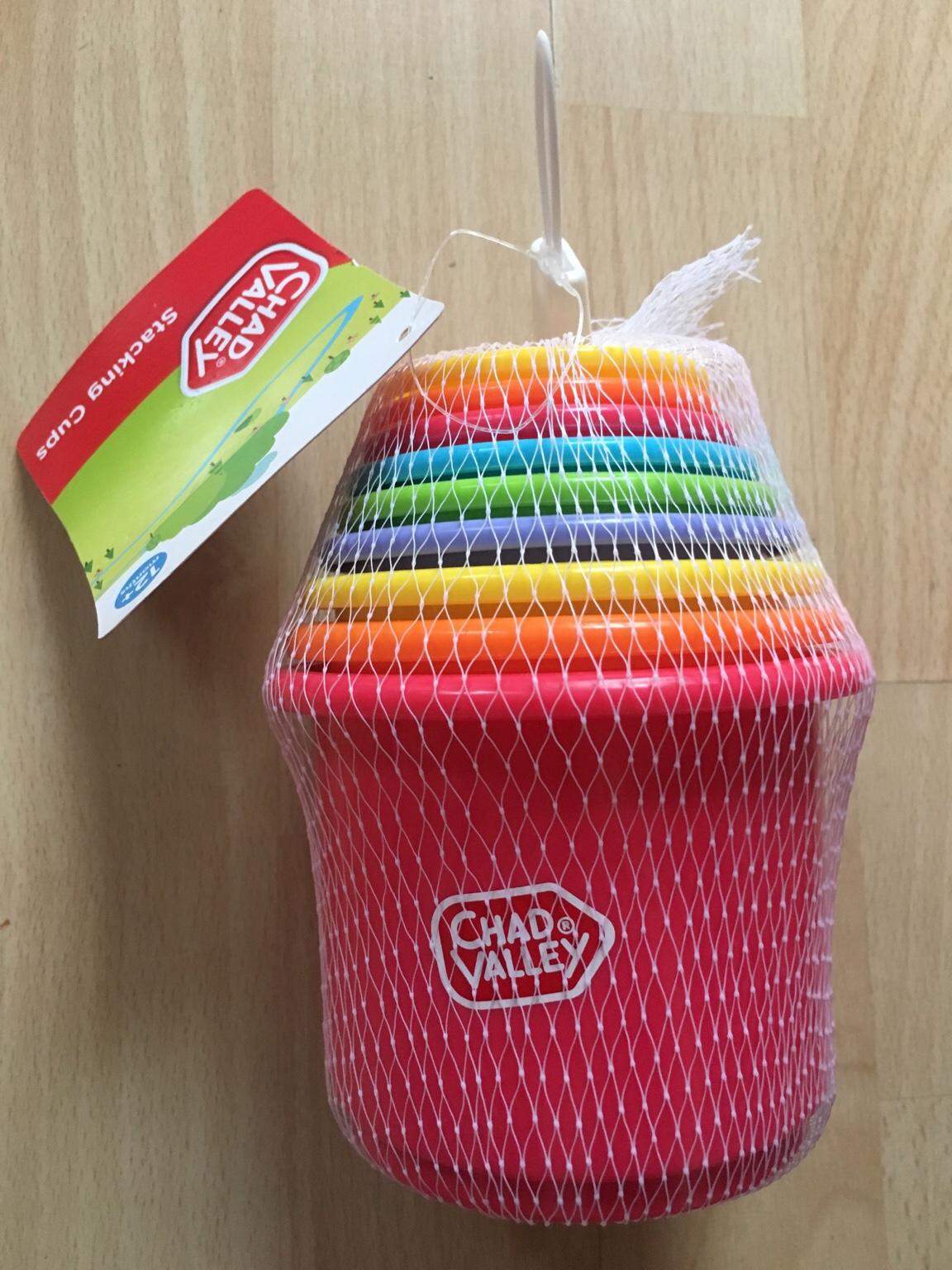 Chad Valley stacking cups baby kids toy NEW in SW12 Lambeth for £2.50