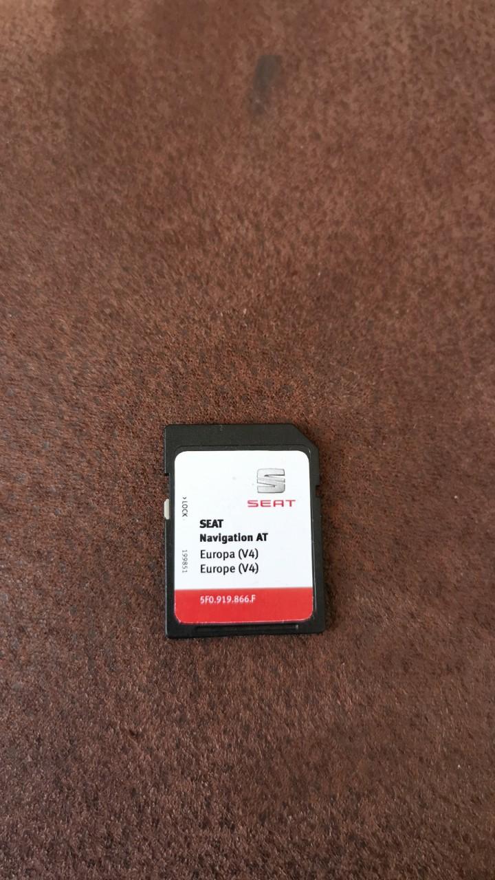 Genuine Seat V4 At sat nav sd card UK Europe in B79 Tamworth for £25.00 for sale Shpock