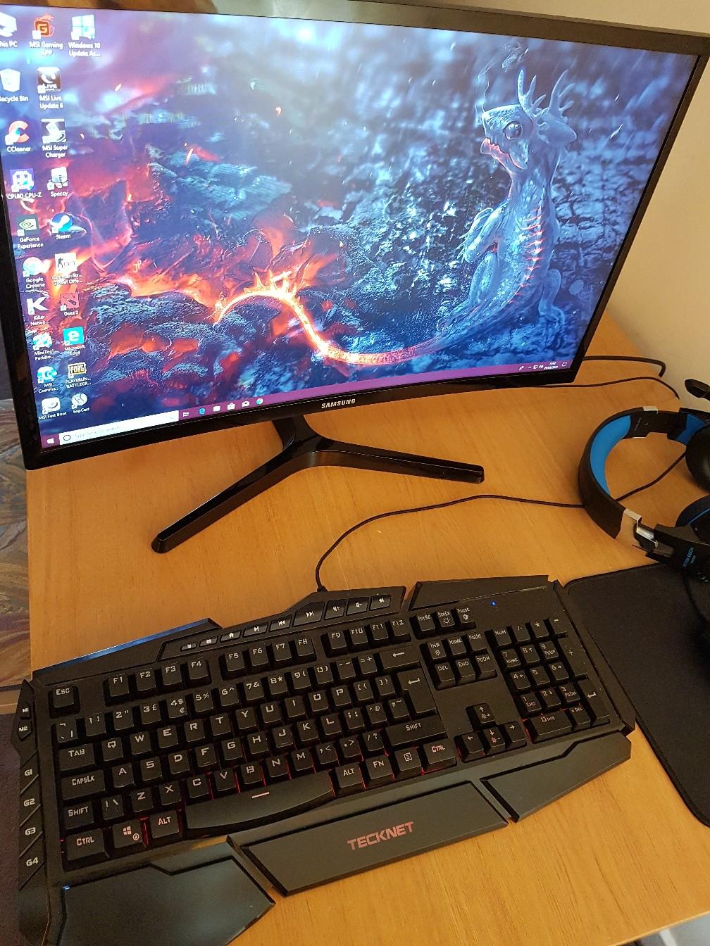 full gaming pc bundle in East Staffordshire for £400.00 for sale Shpock