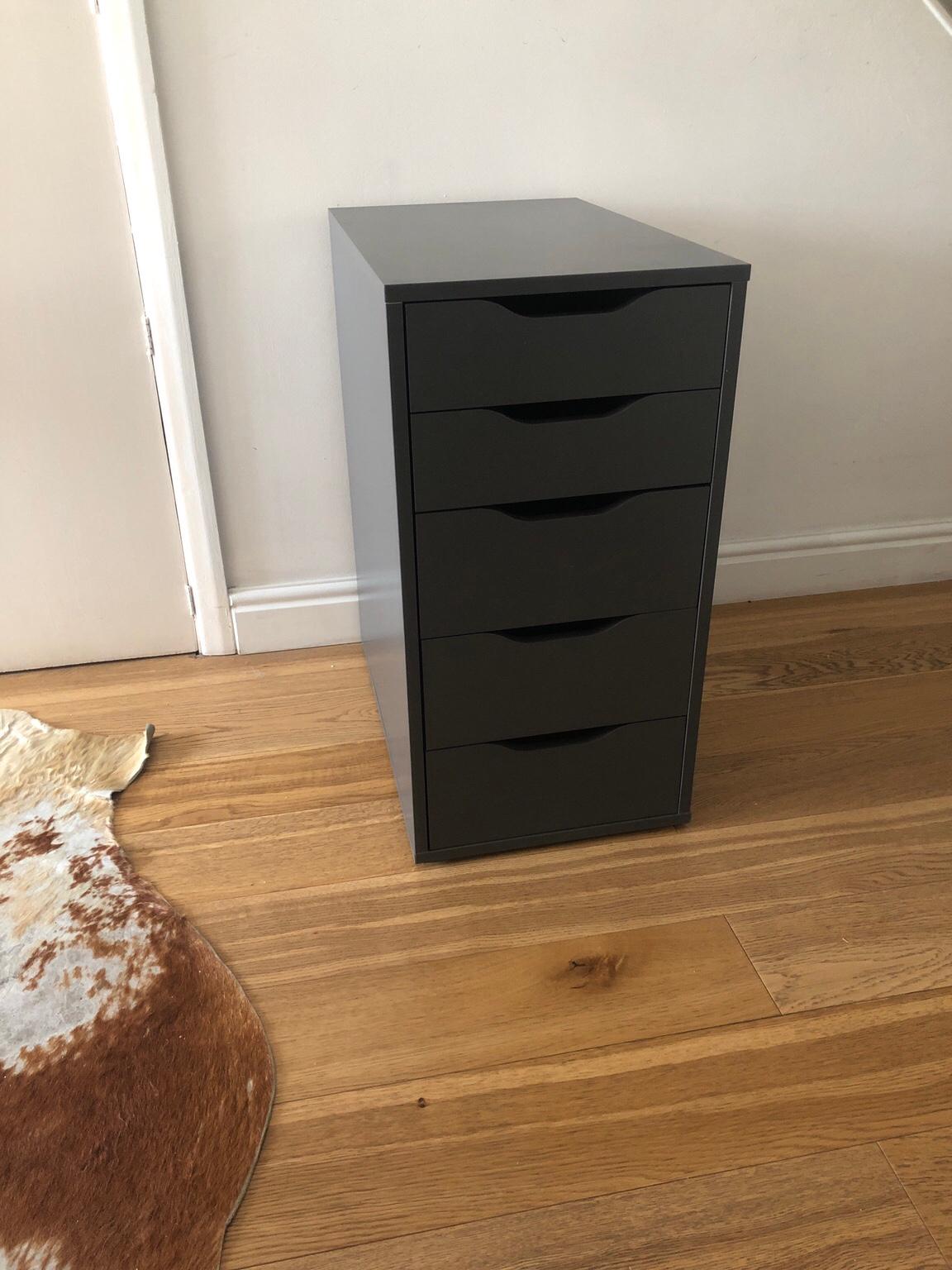 Ikea Alex Drawer grey / charcoal colour in SW11 London for