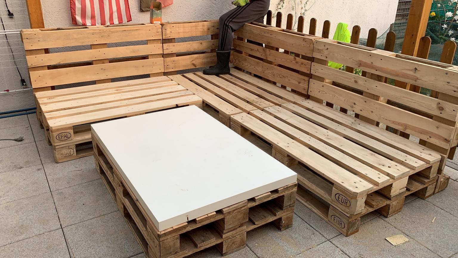 Paletten Lounge Möbel FESTPREIS in 68723 Schwetzingen für