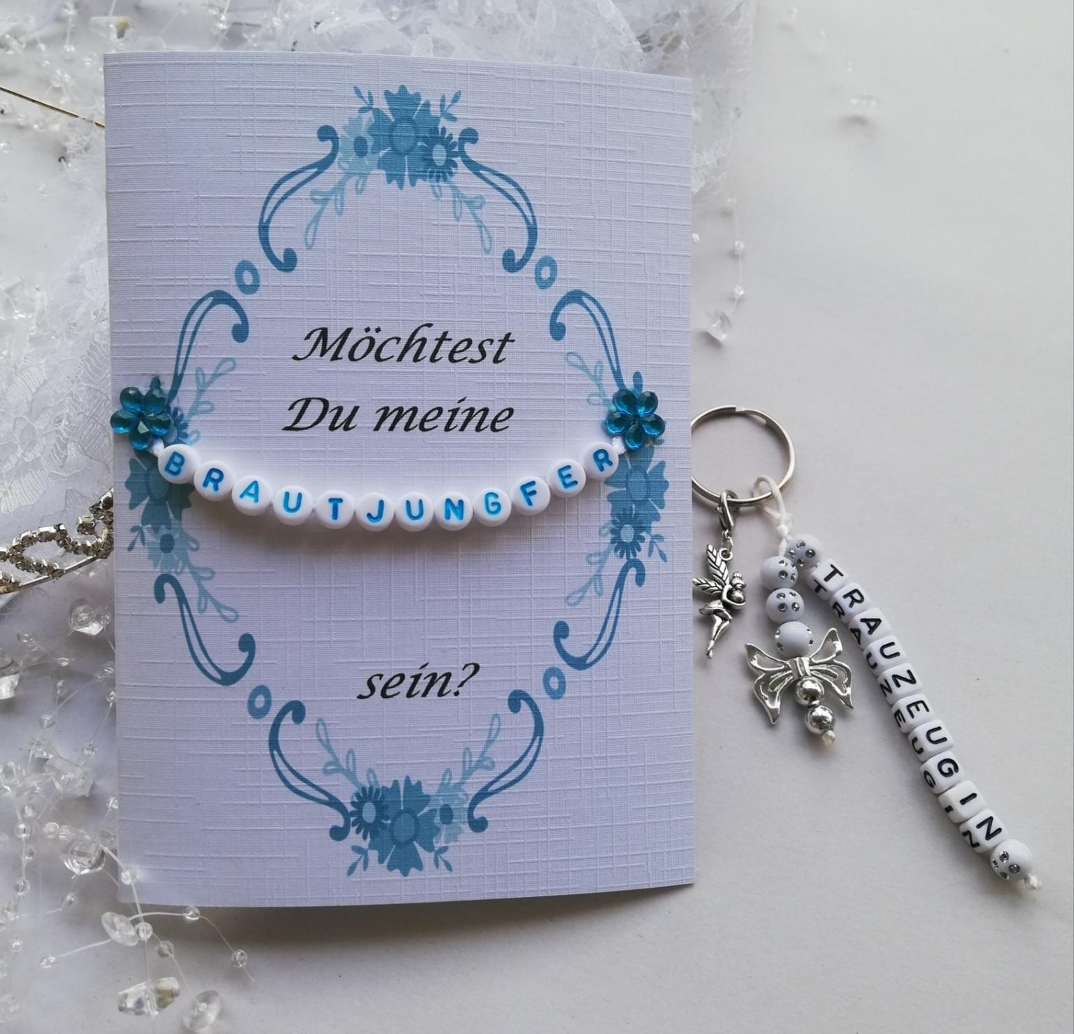 Karte, Hochzeit, Brautjungfer , Trauzeugin in 45899 Gelsenkirchen für 4,00 € zum Verkauf Shpock DE
