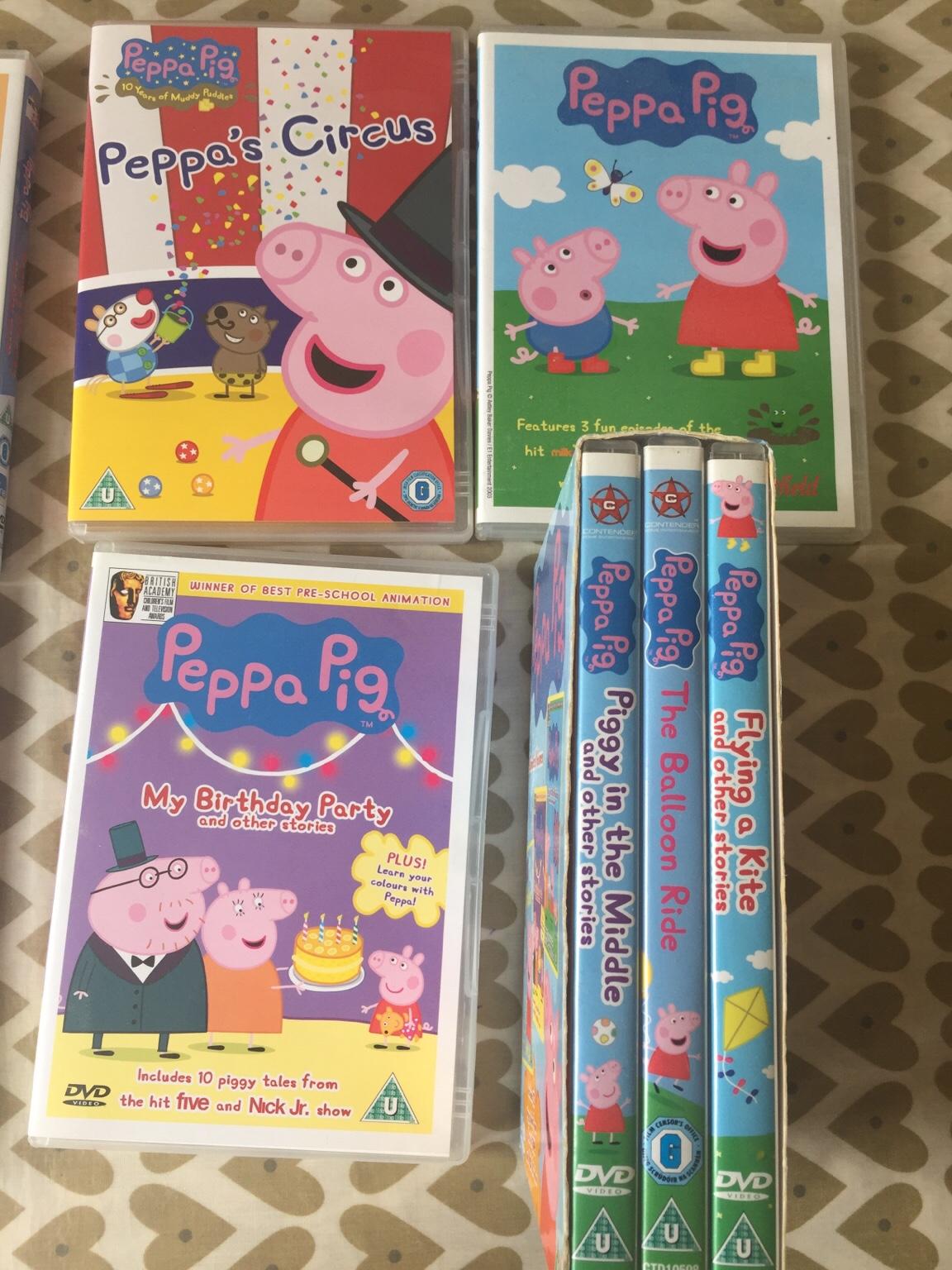 Peppa Pig DVD’s in Dudley for £5.00 for sale Shpock