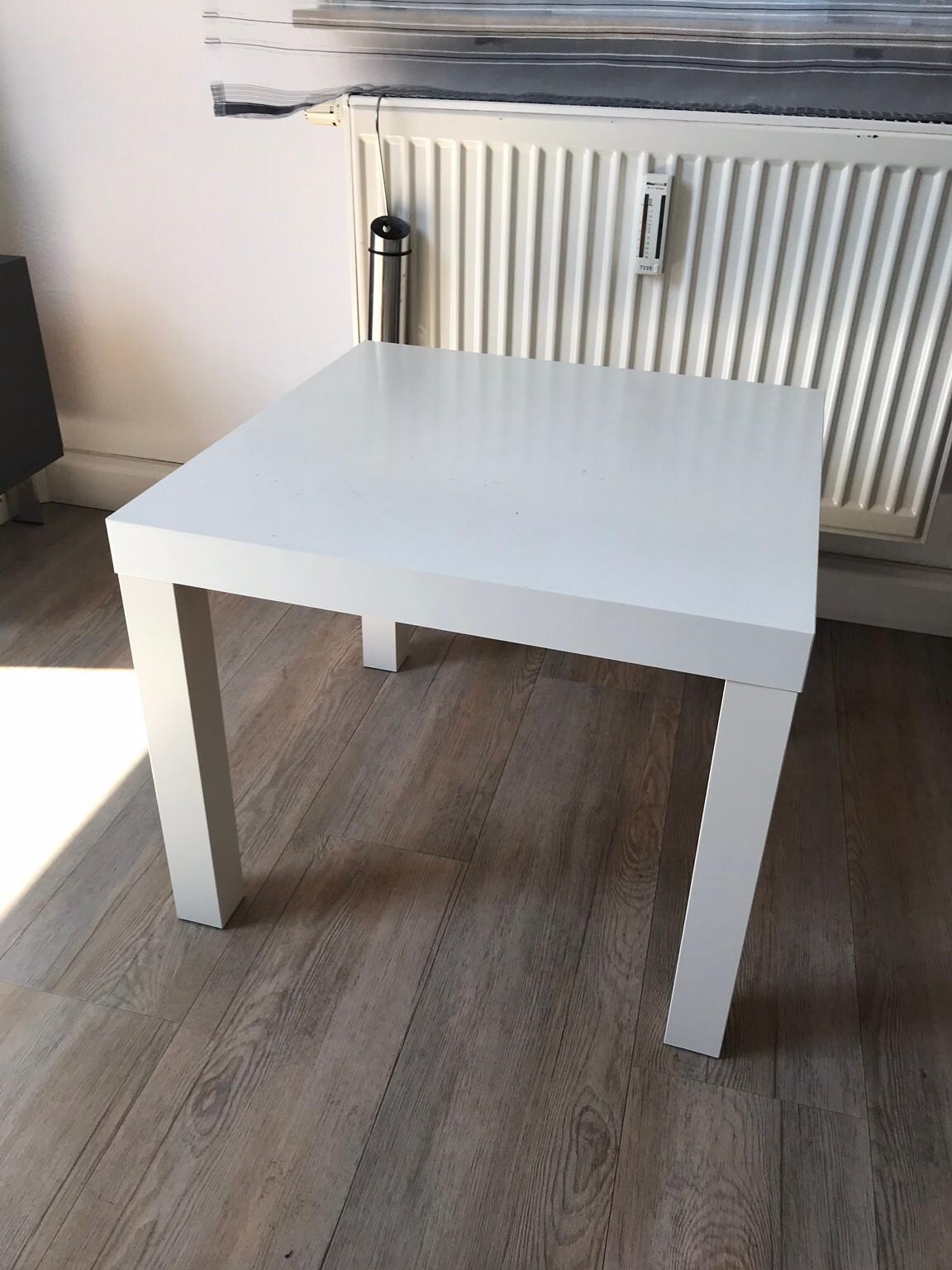 2 kleine Ikea Tische Sofa weiss Beistelltisch in 72764 Reutlingen for €