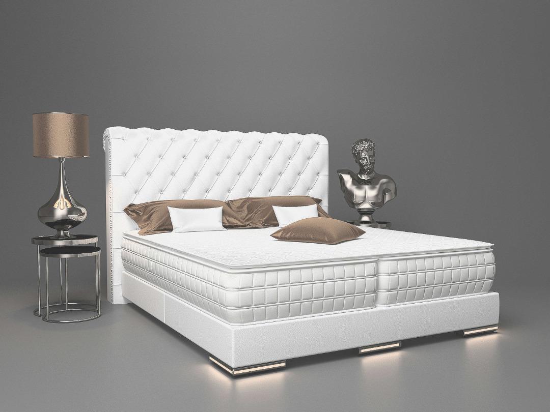 Baron Luxus Boxspringbett Weiß in 13599 Berlin for €699.90 for sale