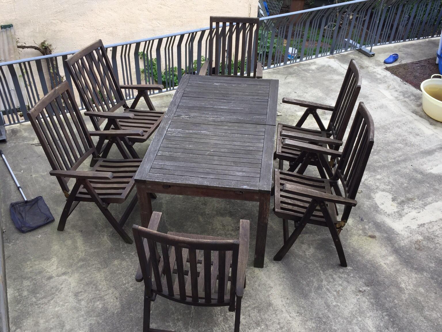 Massive Teakholz Gartenmöbel, in 56820 Briedern für 120,00 € zum