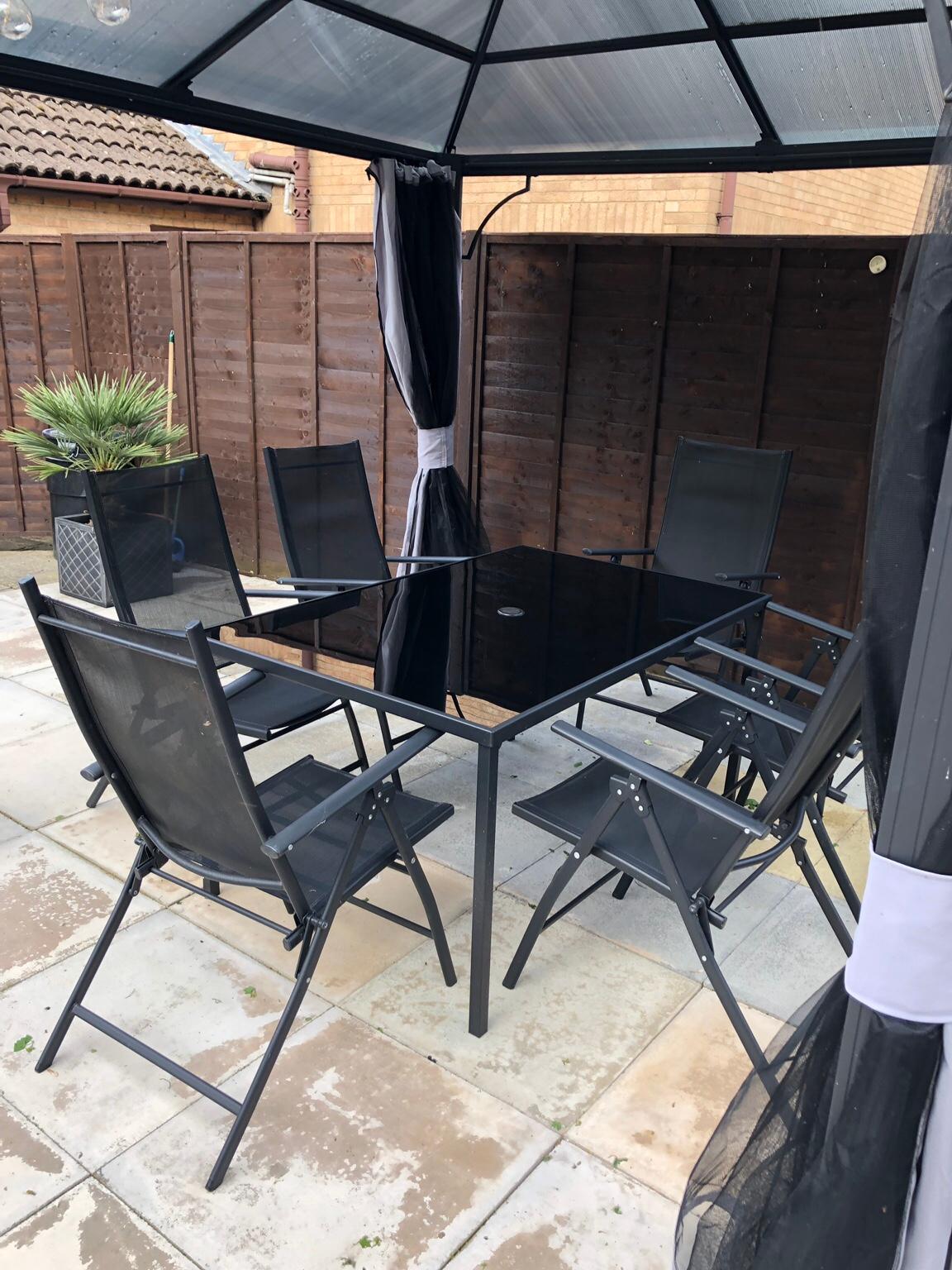 Garden furniture set 6 chairs Homebase in NN3 Northampton for Â£200.00