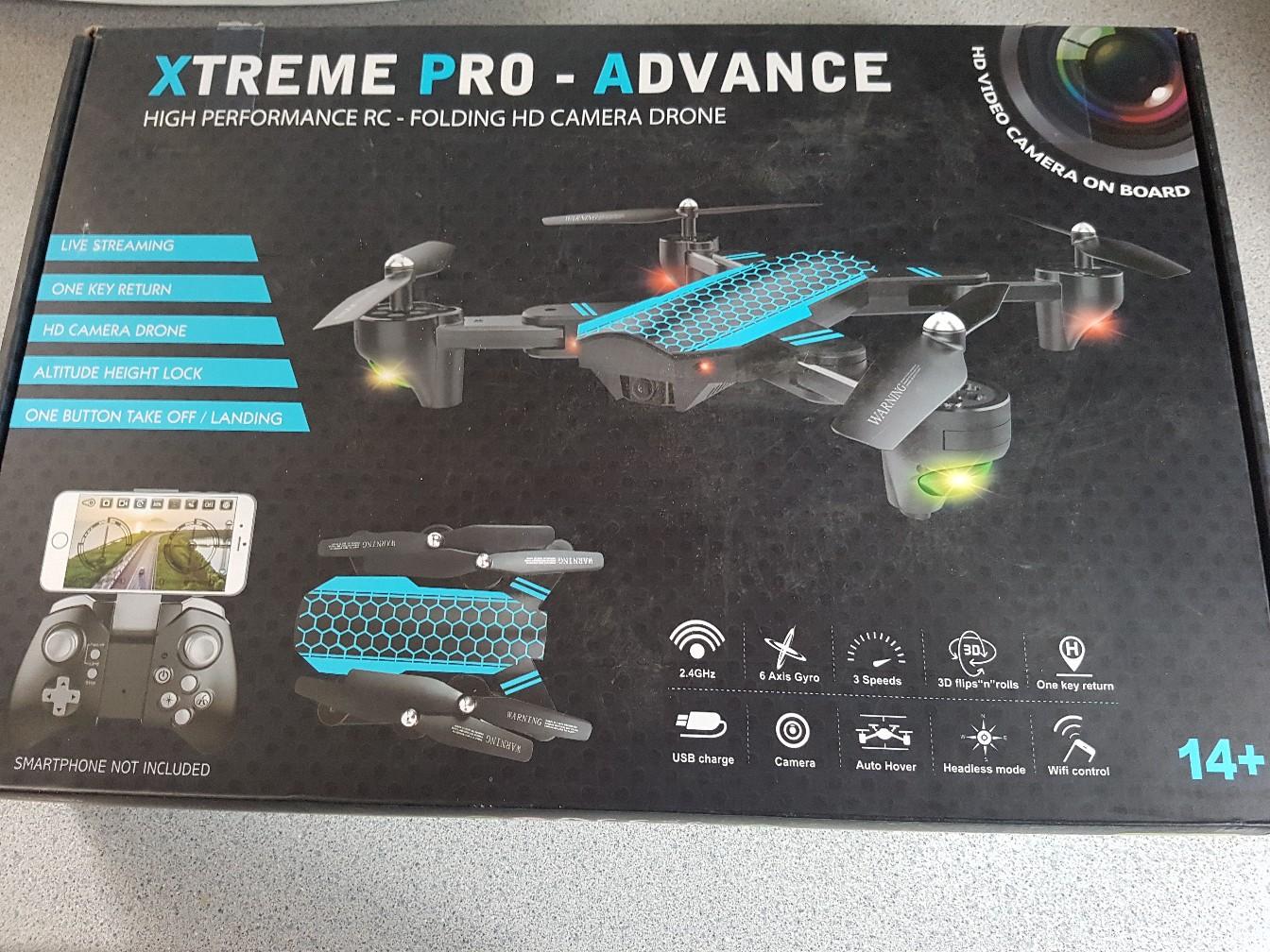 Xtreme Pro Advance Drone with HD Camera in M22 Manchester for £60.00 for sale Shpock