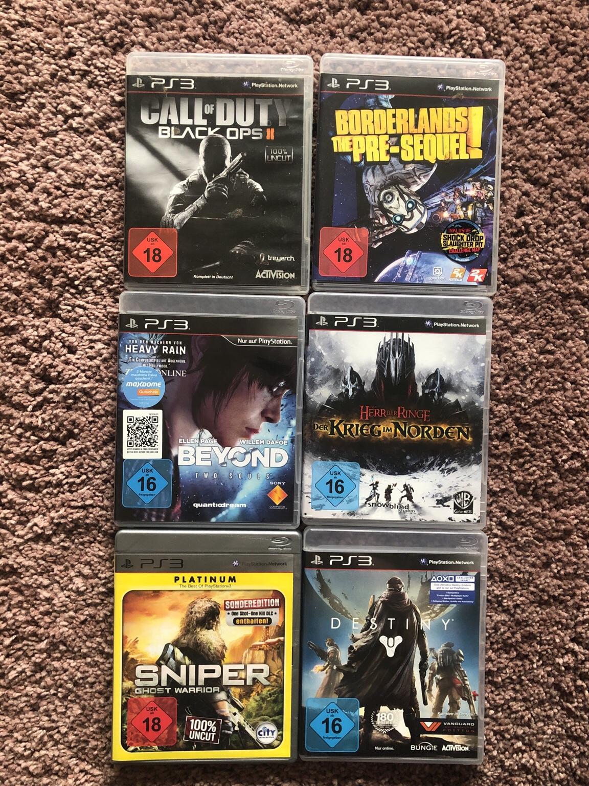 PS3 Spiele Set in 69198 Schriesheim für 10,00 € zum