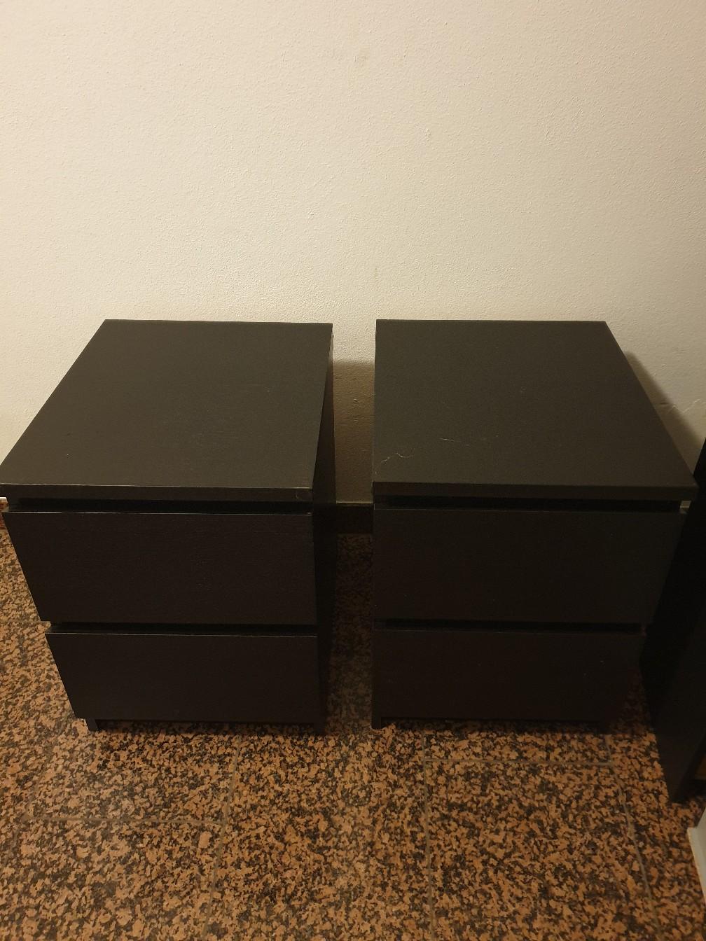 2 Nachttische Ikea Malm in 82256 Fürstenfeldbruck für 30,00 € zum